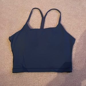 Padded cropped tank top